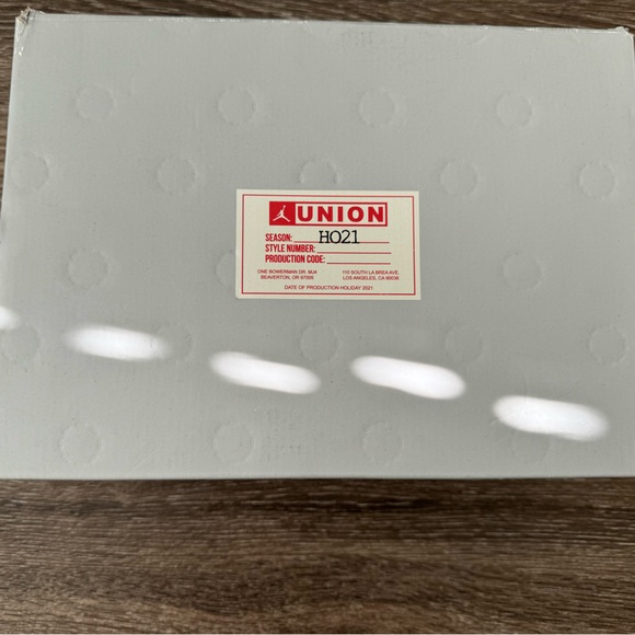 Jordan 2 Retro SP/ Union Grey Fog - Picture 9 of 9